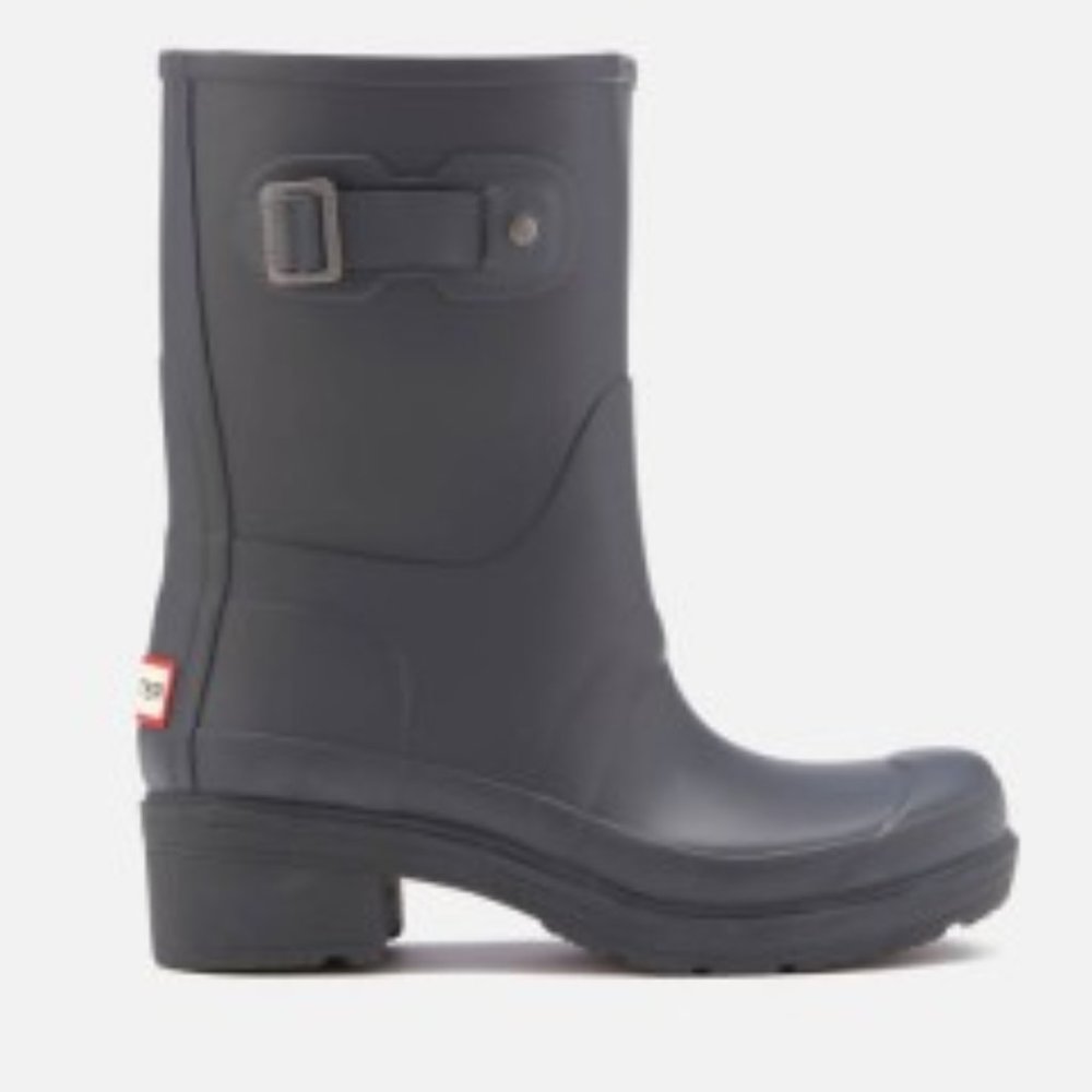 Hunter Original Ankle Rain Boots - Dark Slate/Gray